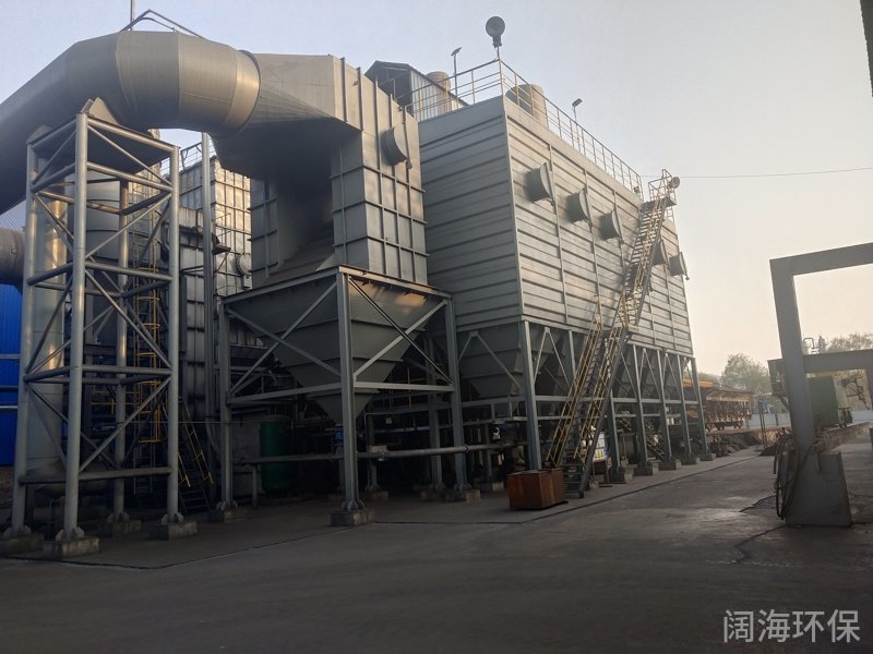 焦化廠焦爐（lú）地麵站布袋除塵器